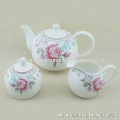 340mL ceramic sugar pot in white color glazed more colors and designs workable food dishwasher-safe